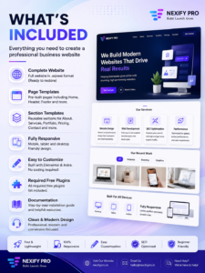 Nexify Pro Agency Website Template